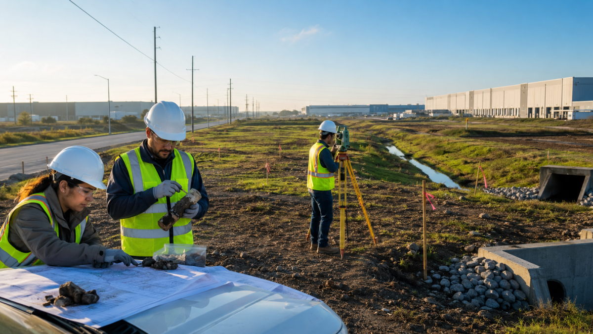 Buy Industrial Land with due diligence
